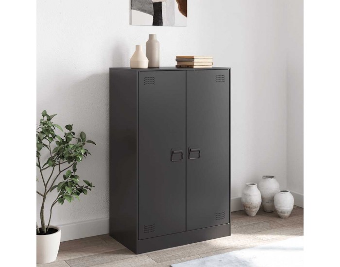 Sonata H Бюфет, черен, 67x39x107 см, стомана Sonata H Бюфет, черен, 67x39x107 см, стомана