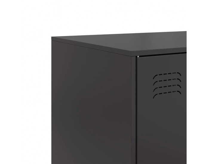 Sonata H Бюфет, черен, 67x39x107 см, стомана Sonata H Бюфет, черен, 67x39x107 см, стомана