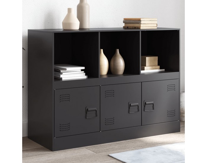 Sonata H Бюфет, черен, 99x39x73 см, стомана Sonata H Бюфет, черен, 99x39x73 см, стомана