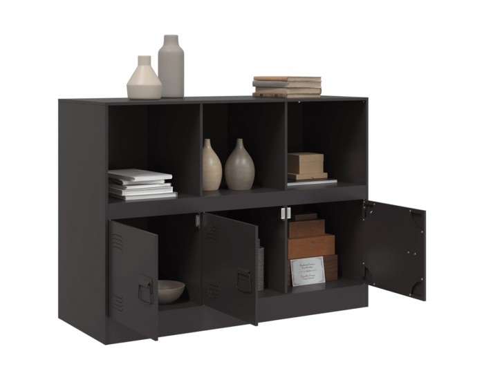 Sonata H Бюфет, черен, 99x39x73 см, стомана Sonata H Бюфет, черен, 99x39x73 см, стомана