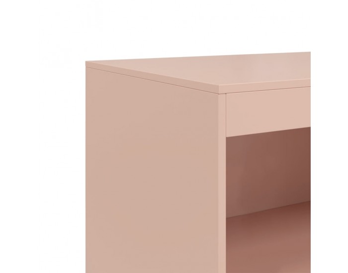 Sonata H Бюфет, розов, 67x39x107 см, стомана