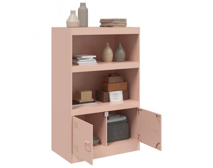 Sonata H Бюфет, розов, 67x39x107 см, стомана