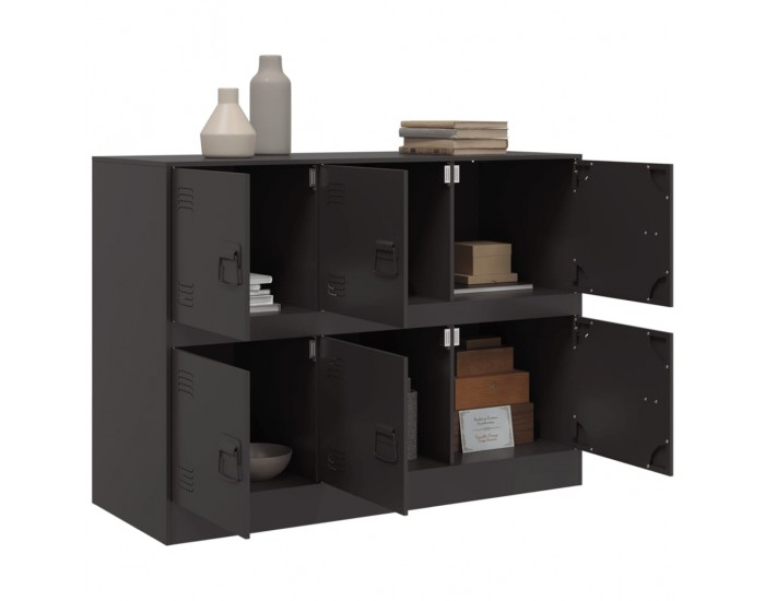 Sonata H Бюфет, черен, 99x39x73 см, стомана Sonata H Бюфет, черен, 99x39x73 см, стомана