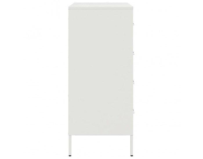 Sonata H Бюфет, бял, 68x39x89 см, стомана