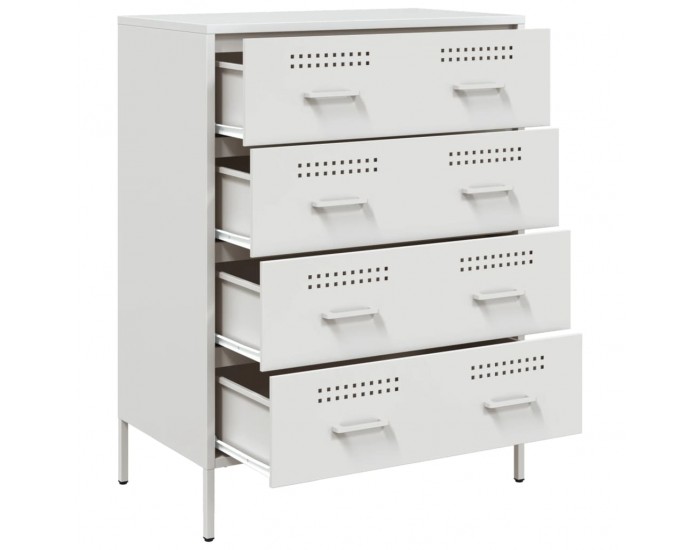 Sonata H Бюфет, бял, 68x39x89 см, стомана