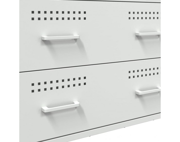 Sonata H Бюфет, бял, 68x39x89 см, стомана