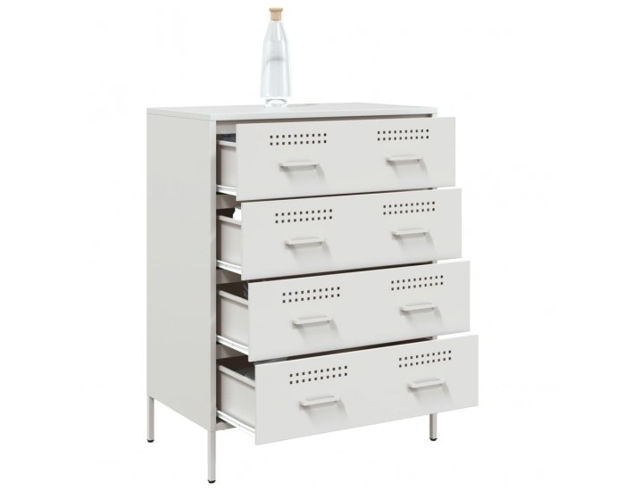 Sonata H Бюфет, бял, 68x39x89 см, стомана