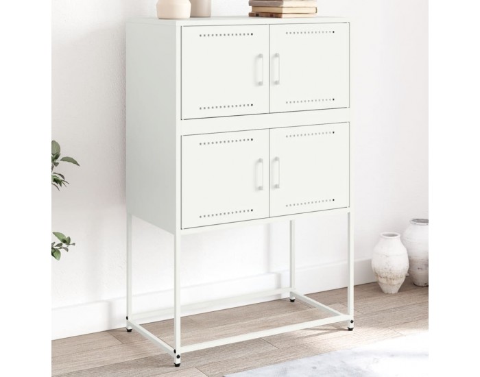 Sonata H Бюфет, бял, 68,5x38,5x107 см, стомана