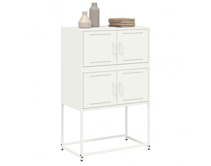 Sonata H Бюфет, бял, 68,5x38,5x107 см, стомана