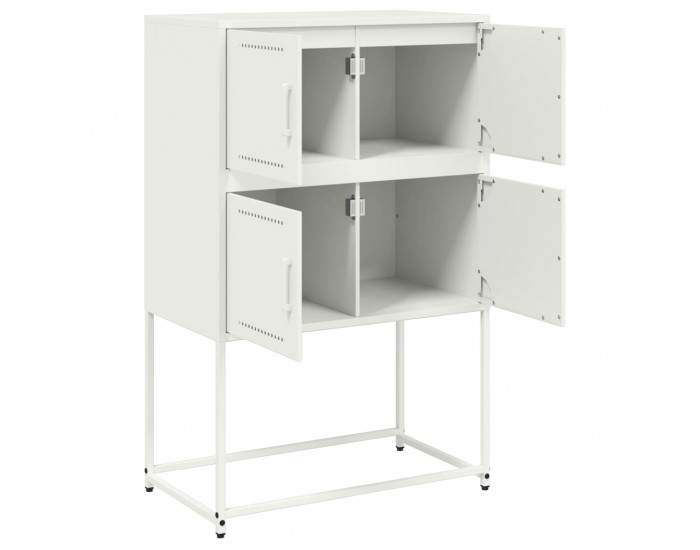 Sonata H Бюфет, бял, 68,5x38,5x107 см, стомана