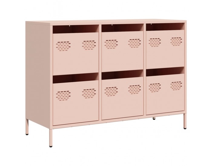 Sonata H Бюфет, розов, 101,5x39x73,5 см, студеновалцувана стомана Sonata H Бюфет, розов, 101,5x39x73,5 см, студеновалцувана стомана