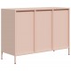 Sonata H Бюфет, розов, 101,5x39x73,5 см, студеновалцувана стомана Sonata H Бюфет, розов, 101,5x39x73,5 см, студеновалцувана стомана