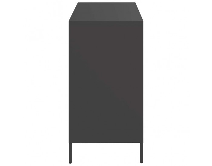 Sonata H Бюфет, черен, 101,5x39x73,5 см, студеновалцувана стомана Sonata H Бюфет, черен, 101,5x39x73,5 см, студеновалцувана стомана