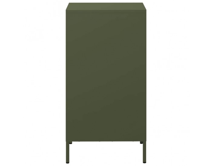 Sonata H Бюфет, маслиненозелен, 35x39x73,5 см, студеновалцувана стомана