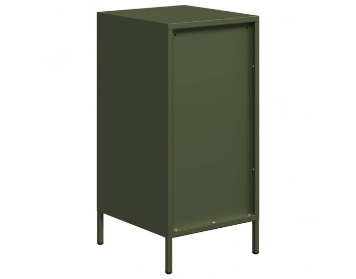 Sonata H Бюфет, маслиненозелен, 35x39x73,5 см, студеновалцувана стомана