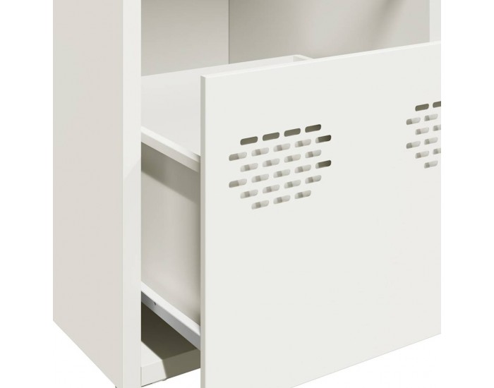 Sonata H Бюфет, бял, 68x39x73,5 см, студеновалцувана стомана