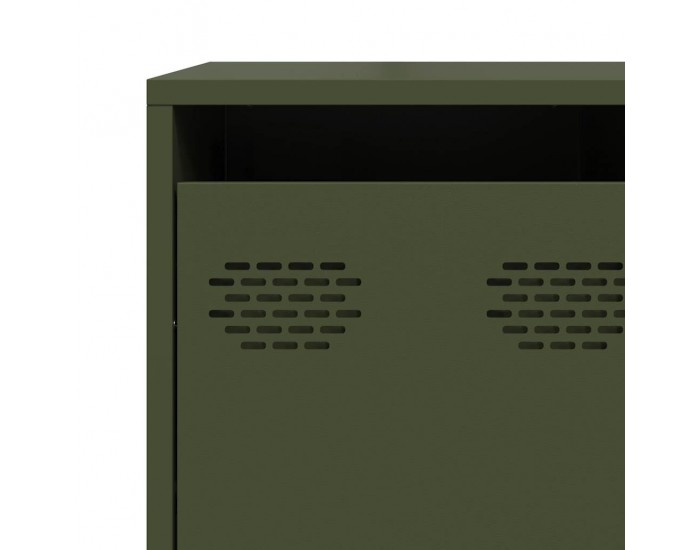 Sonata H Бюфет маслиненозелен 135x39x103,5 см студеновалцувана стомана