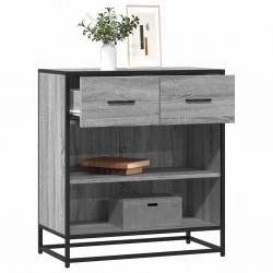 Sonata H Шкаф Grey Sonoma 68x35x76 cm Изработена дървесина - Шкафове, Витрини, Модулни секции