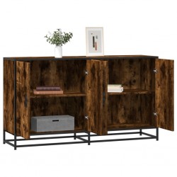 Sonata H Бюфет опушен дъб 134x35x76 см инженерно дърво - Дневна