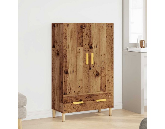 Sonata H Висока дъска Старо дърво 70x31x115 cm Инженерна дървесина Sonata H Висока дъска Старо дърво 70x31x115 cm Инженерна дървесина