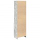 Sonata H Висок шкаф, Бетонно сиво, 50x35x180 cм инженерно дърво