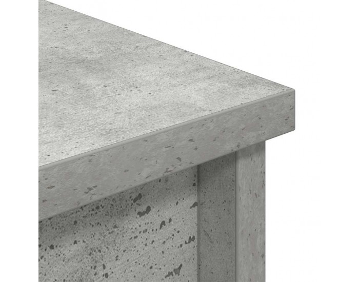 Sonata H Висок шкаф, Бетонно сиво, 50x35x180 cм инженерно дърво