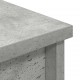 Sonata H Висок шкаф, Бетонно сиво, 50x35x180 cм инженерно дърво