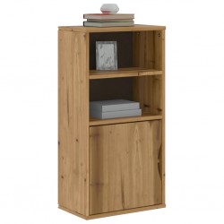 Sonata H Страничен шкаф ODDA 40x24x79 cm масивна дървесина бор - Шкафове, Витрини, Модулни секции