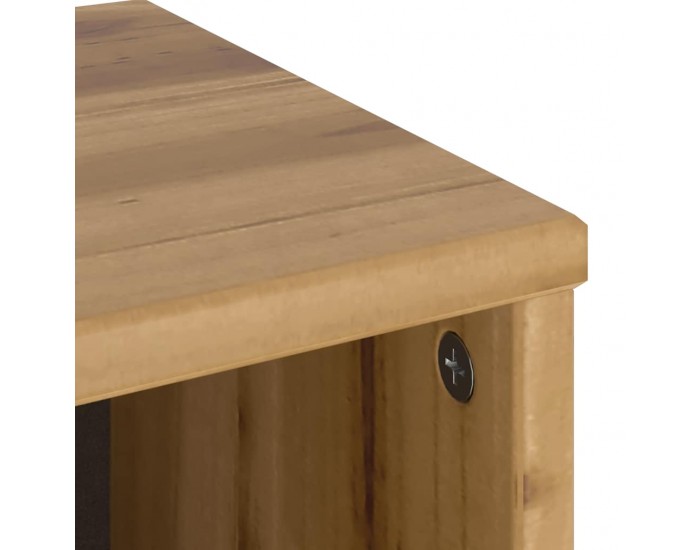 Sonata H Страничен шкаф ODDA 40x24x79 cm масивна дървесина бор Sonata H Страничен шкаф ODDA 40x24x79 cm масивна дървесина бор