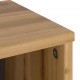 Sonata H Страничен шкаф ODDA 40x24x79 cm масивна дървесина бор Sonata H Страничен шкаф ODDA 40x24x79 cm масивна дървесина бор