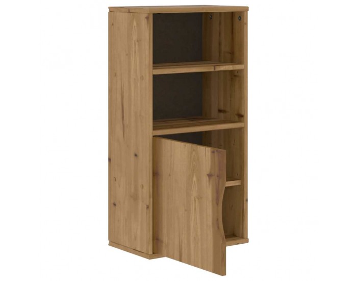 Sonata H Страничен шкаф ODDA 40x24x79 cm масивна дървесина бор Sonata H Страничен шкаф ODDA 40x24x79 cm масивна дървесина бор