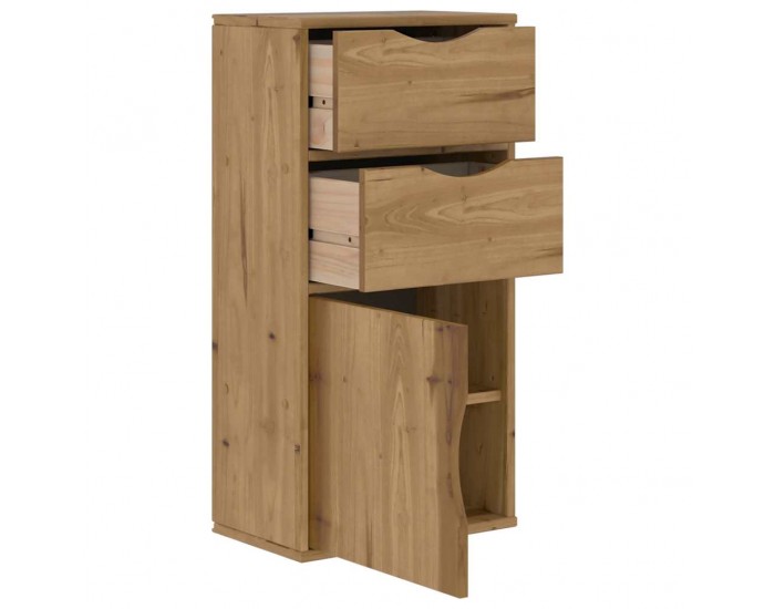 Sonata H Страничен шкаф с чекмеджета ODDA 40x24x79 cm Sonata H Страничен шкаф с чекмеджета ODDA 40x24x79 cm