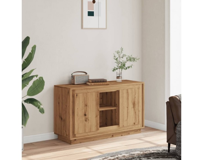 Sonata H Шкаф Artisan Дъб 102x35x60 cm Инженерна дървесина