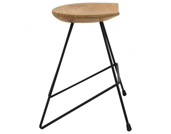 Sonata H Табуретки, 2 бр, тиково дърво масив Sonata H Табуретки, 2 бр, тиково дърво масив