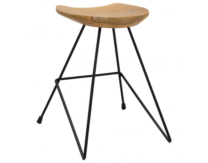 Sonata H Табуретки, 2 бр, тиково дърво масив Sonata H Табуретки, 2 бр, тиково дърво масив