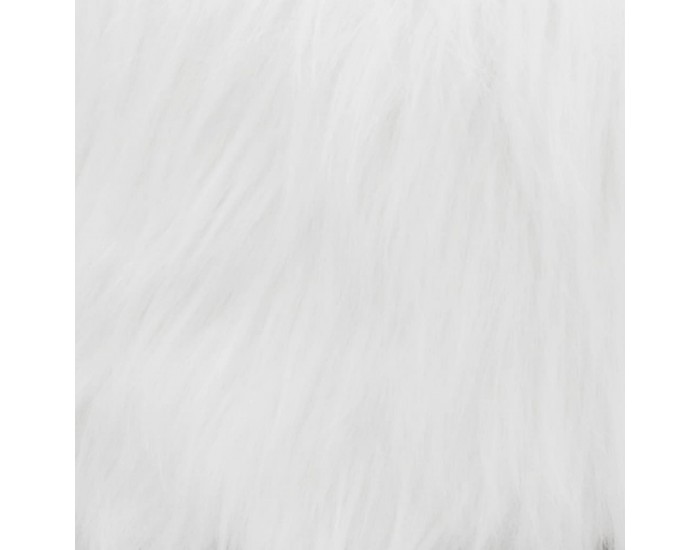 Sonata H Табуретка, бяла, тиково дърво масив