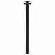 Sonata H Крака за маса за хранене с форма на X 2 бр. черни 50x(72-73) cm