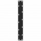 Sonata H Крака за масичка за кафе черни 2 бр. 50x(30-31) см стомана
