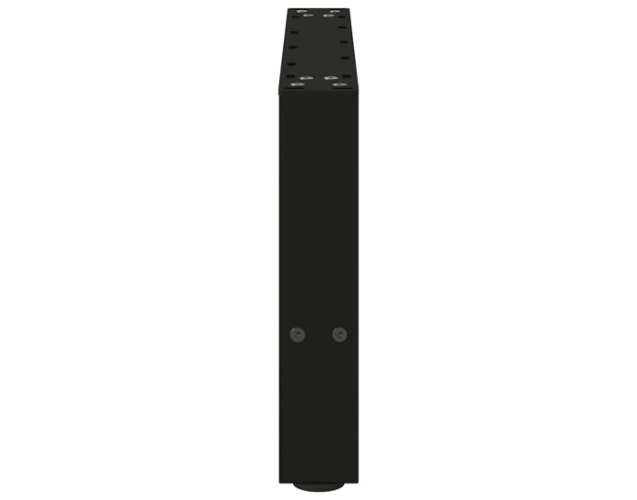 Sonata H Крака за масичка за кафе черни 2 бр. 50x(30-31) см стомана