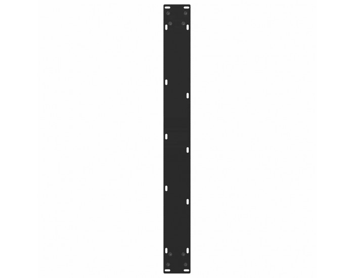 Sonata H Крака за трапезна маса черни 2 бр. 80x(72-73) cm стомана