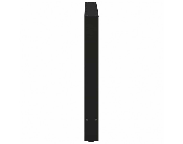 Sonata H Крака за трапезна маса черни 2 бр. 80x(72-73) cm стомана