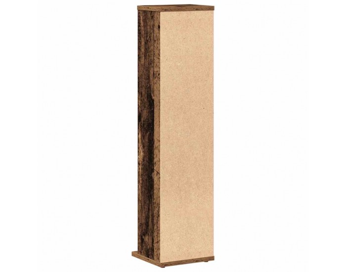 Sonata H Шкаф за CD Старо дърво 21x20x88 cm Инженерна дървесина