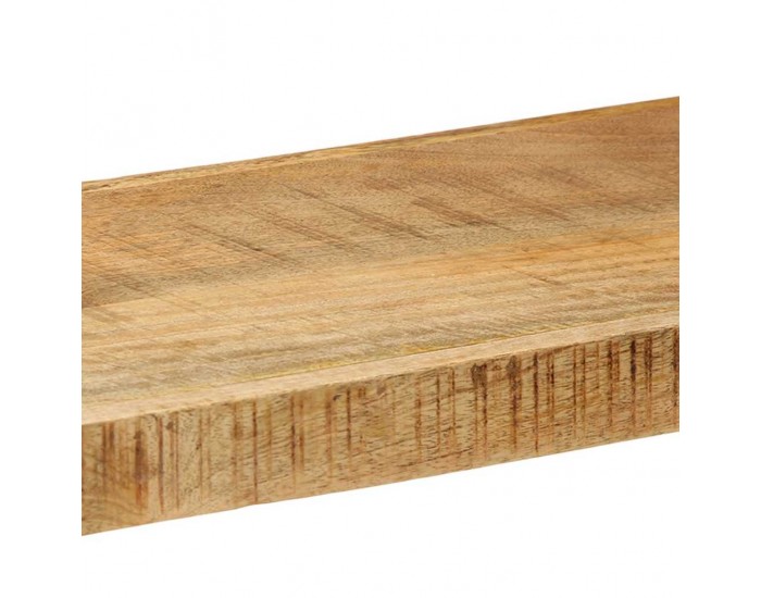 Sonata H Стенен рафт 110x33x45 cm Масивна груба дървесина Манго