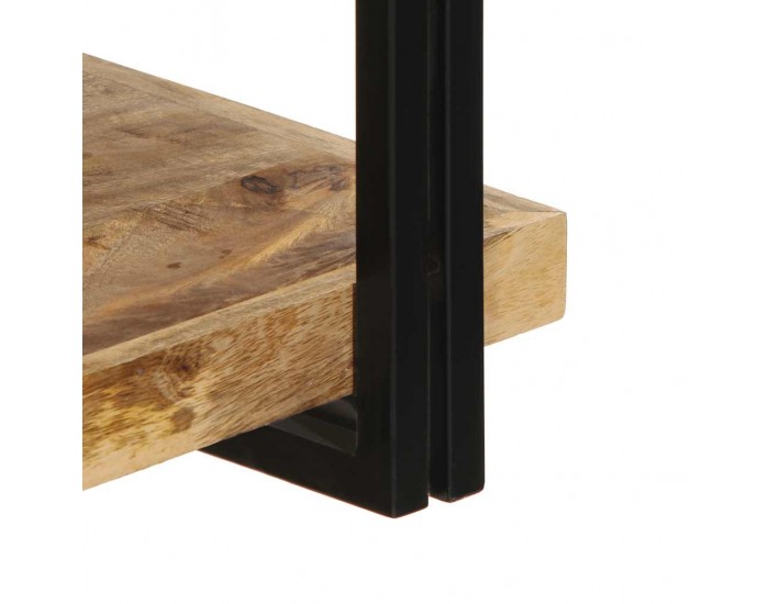 Sonata H Стенен рафт 110x33x45 cm Масивна груба дървесина Манго