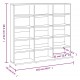 Sonata H Етажерка за дискове опушен дъб 102x23x89,5 см инженерно дърво Sonata H Етажерка за дискове опушен дъб 102x23x89,5 см инженерно дърво