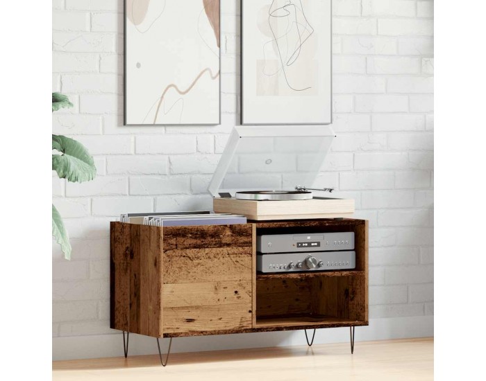 Sonata H Шкаф за грамофонни плочи, 84,5x38x48 см, инженерно дърво Sonata H Шкаф за грамофонни плочи, 84,5x38x48 см, инженерно дърво