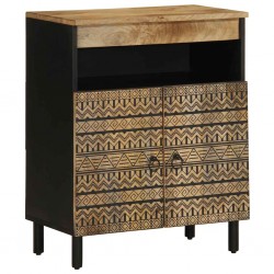 Sonata H Бюфет 60x33,5x75 см грубо мангово дърво масив - ТВ шкафове