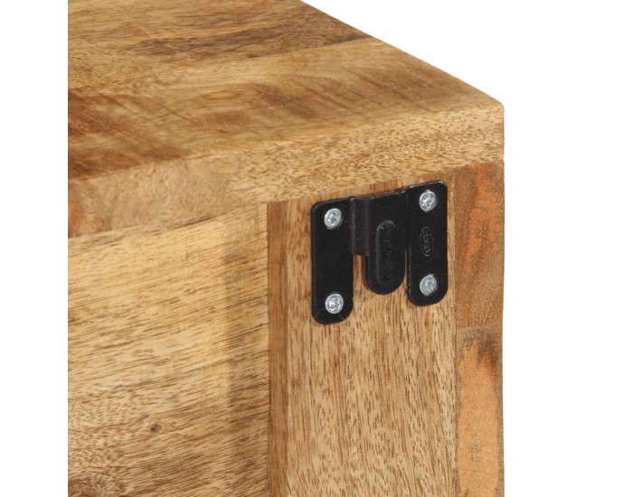 Sonata H Стенен шкаф за телевизор Масивна груба дървесина Манго