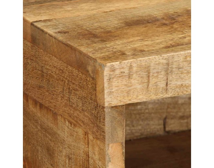 Sonata H Стенен шкаф за телевизор Масивна груба дървесина Манго