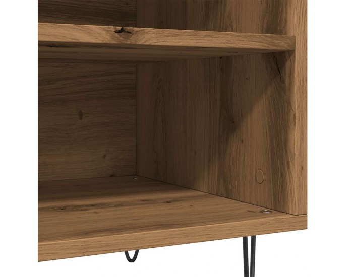 Sonata H Шкаф за грамофонни плочи, 84,5x38x48 см, инженерно дърво